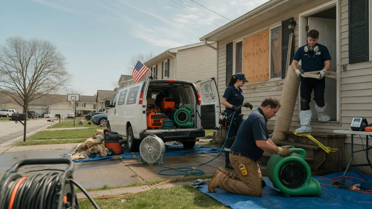 Water Damage Restoration in Langford, SD near me